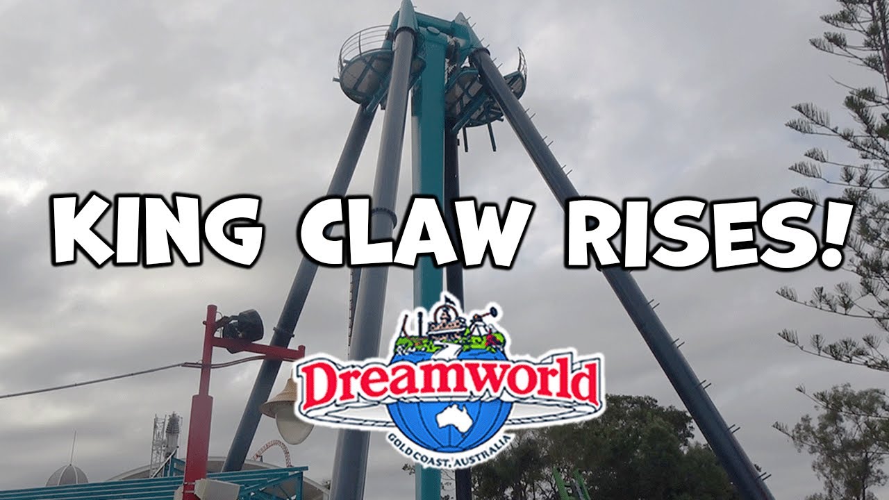 King Claw is HUGE! Dreamworld Theme Park Update