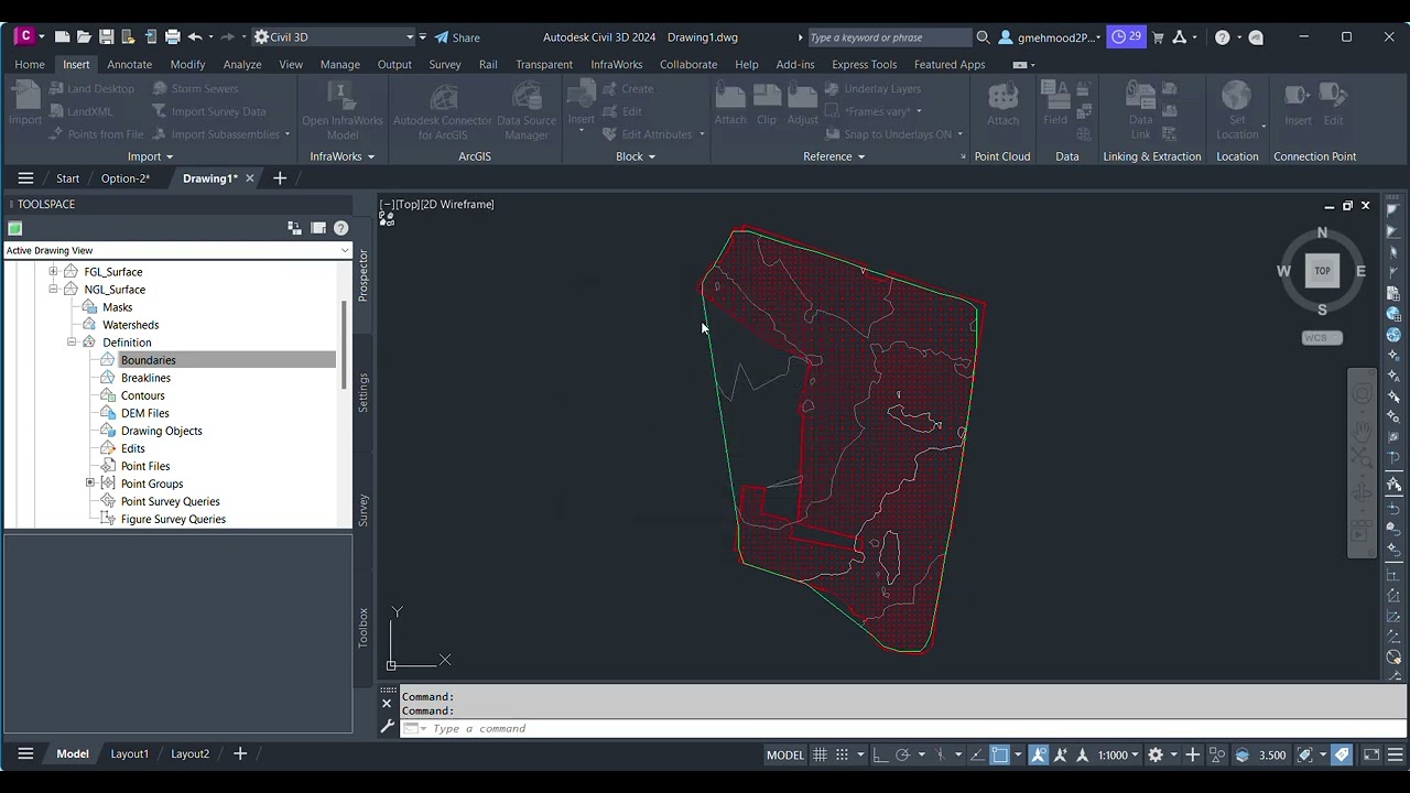 Design of Concrete Culvert Box Drainage In Civil 3D