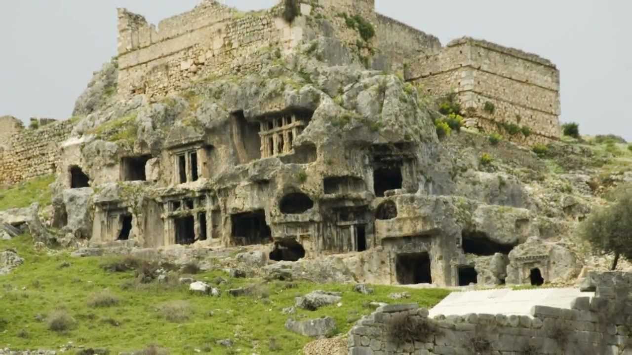 Ancient City of Tlos and Saklikent Canyon, Fethiye, Mugla, Turkey
