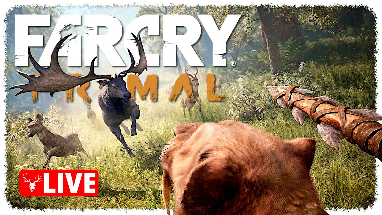 Prehistoric Hunting Stream (I'm a mass extinction event) | Far Cry Primal