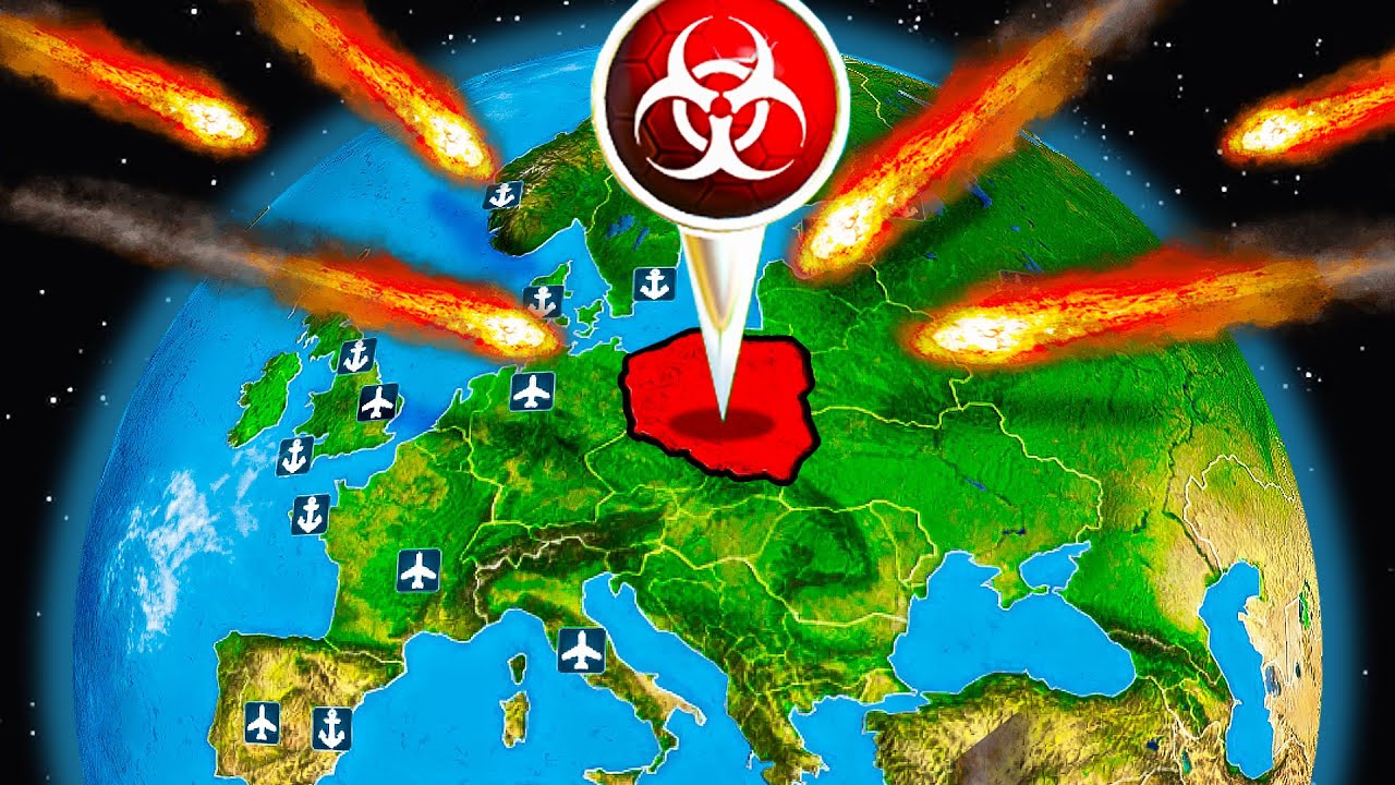 Zesłałem na Polskę NAJGORSZE KATAKLIZMY w nowym Plague Inc Evolved