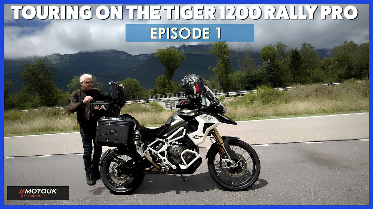 Triumph Tiger 1200 Rally Pro on Tour Episode 1, France 🇫🇷, Switzerland 🇨🇭, Italy 🇮🇹