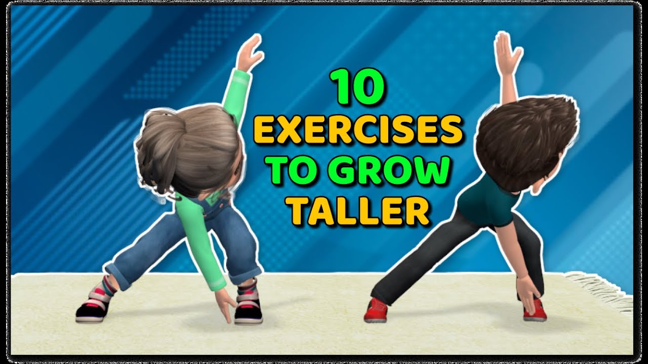 10 EXERCISES KIDS CAN DO AT HOME TO GROW TALLER