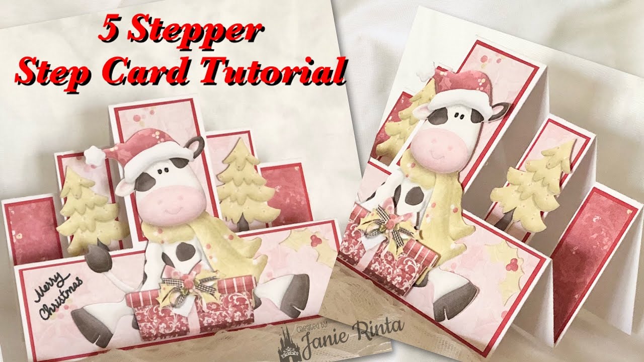 5 Step Stepper Card Tutorial - A2 Size