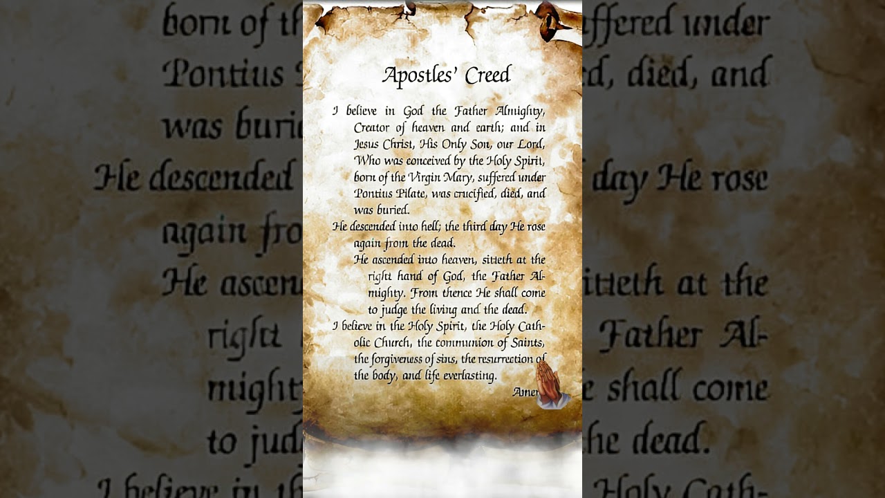 The Apostles&rsquo; Creed