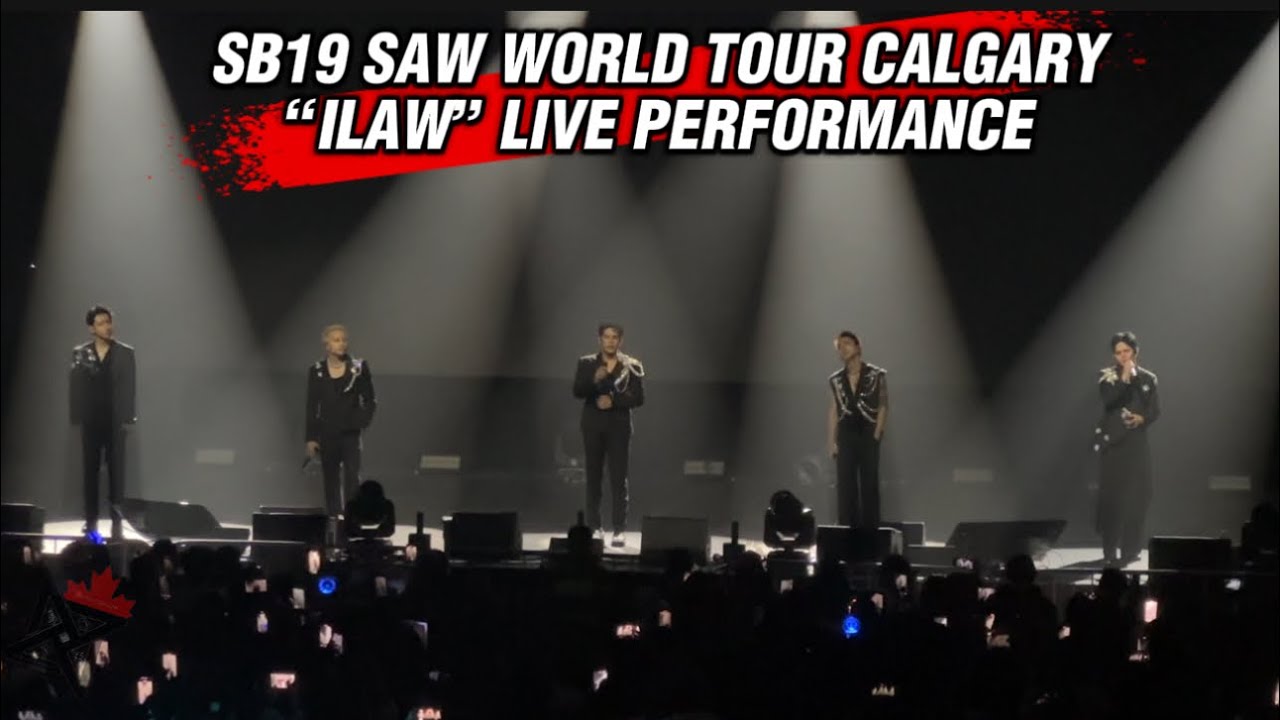 SB19 “ILAW” LIVE PERFORMANCE in Calgary  #sb19official #simulaatwakas  #sb19