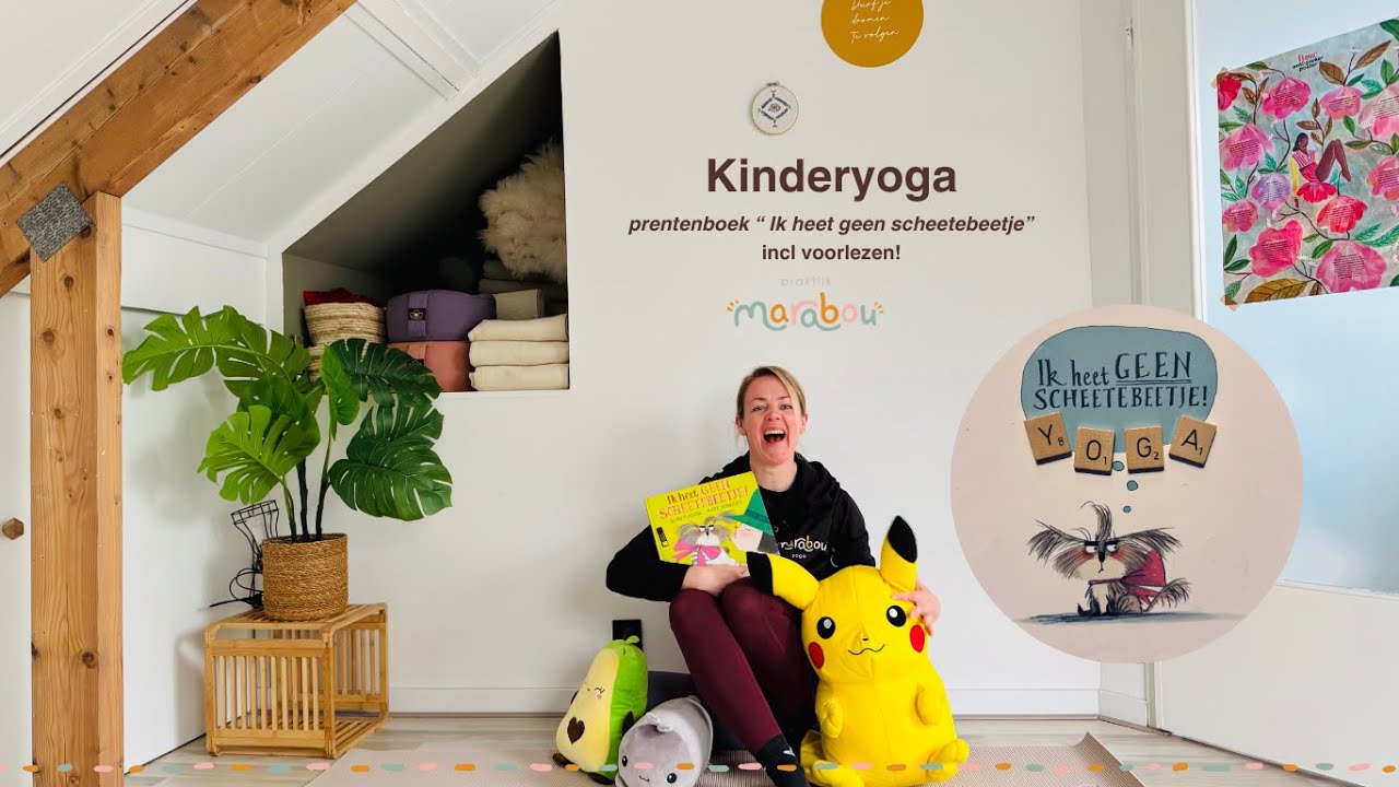 Kinderyoga met het prentenboek ‘Ik heet geen Scheetebeetje’ 🐶