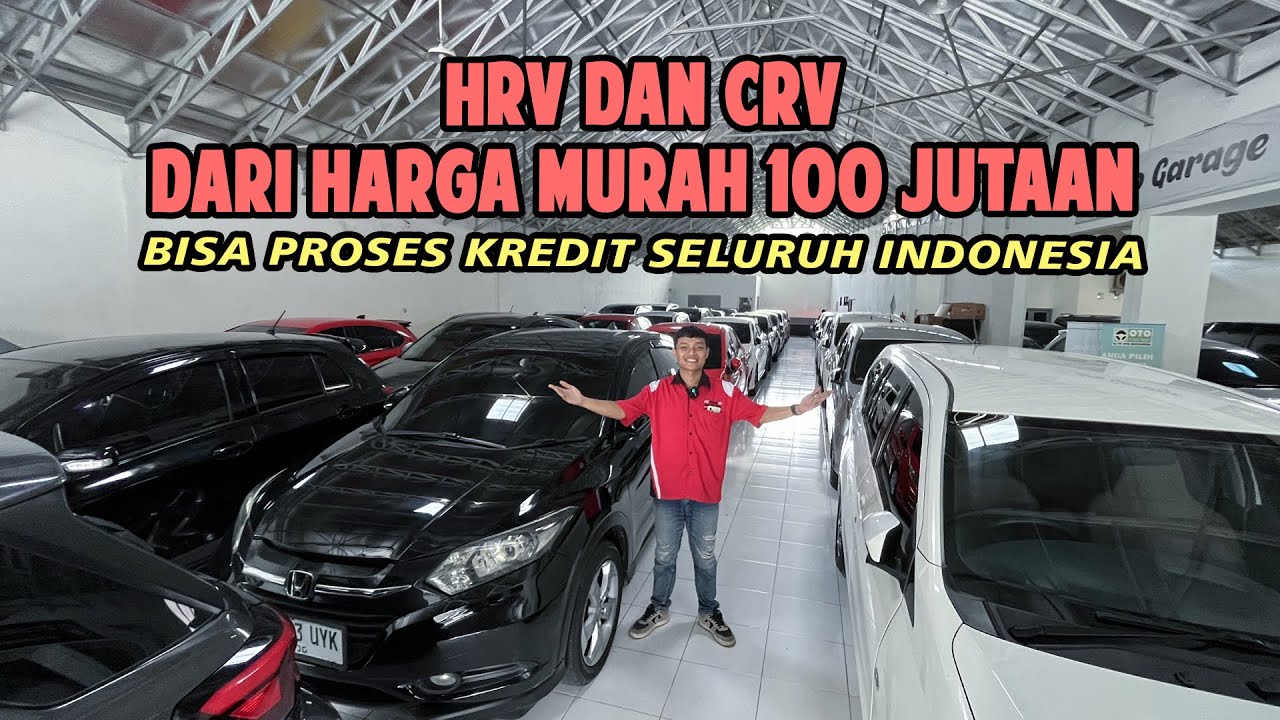 READY TAHUN MUDA PILIHAN HRV DAN CRV MURAH DARI 100 JUTAAN - SUV FAVORIT DARI HONDA