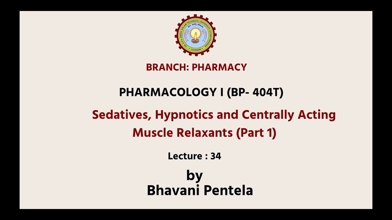 Pharmacology-I | AKTU Digital Education