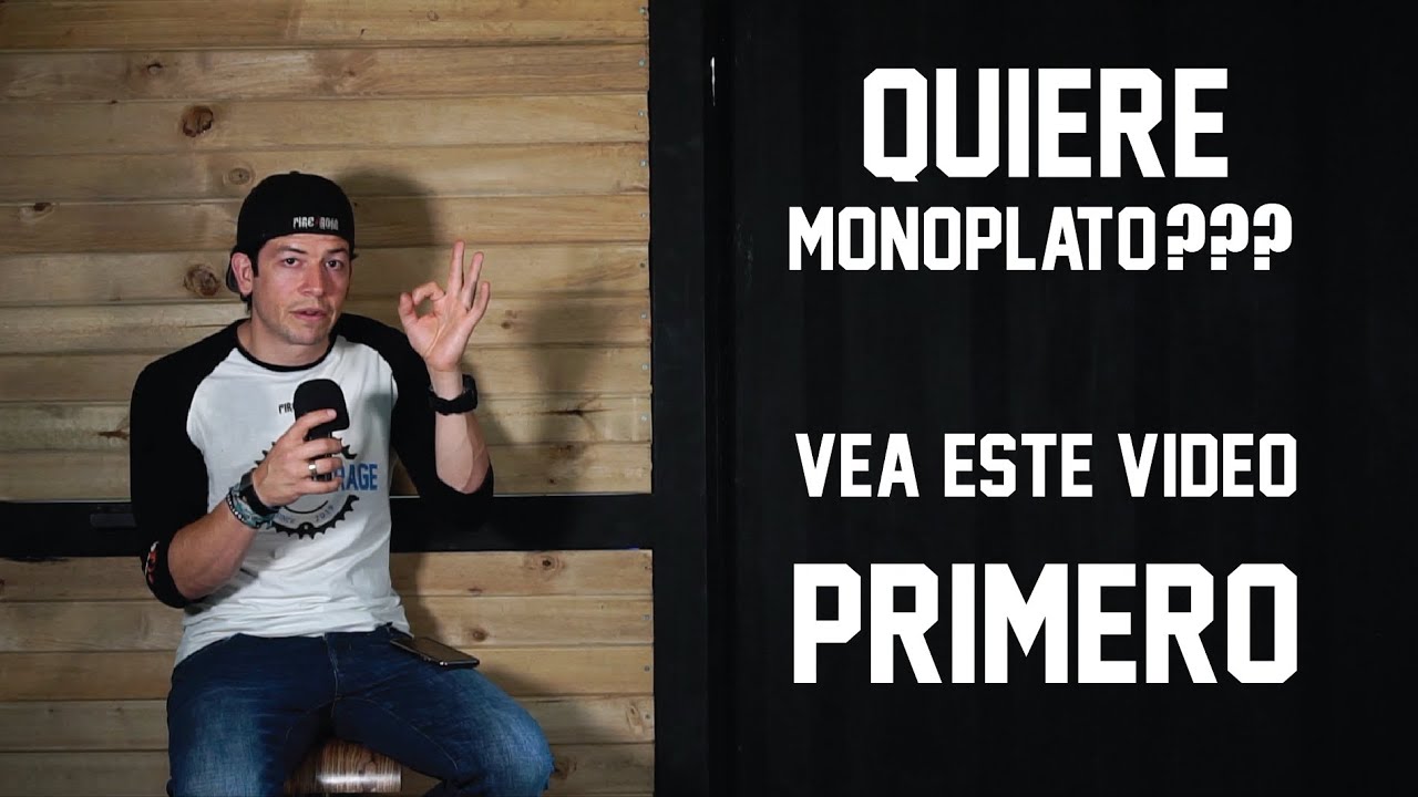 MONOPLATO / Vea este video antes de hacer el cambio!