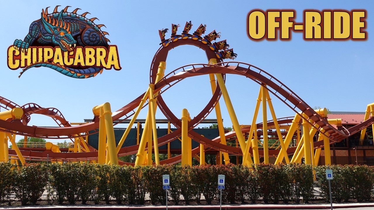 Chupacabra Off-Ride Footage (60FPS), Six Flags Fiesta Texas B&M Inverted Coaster | Non-Copyright