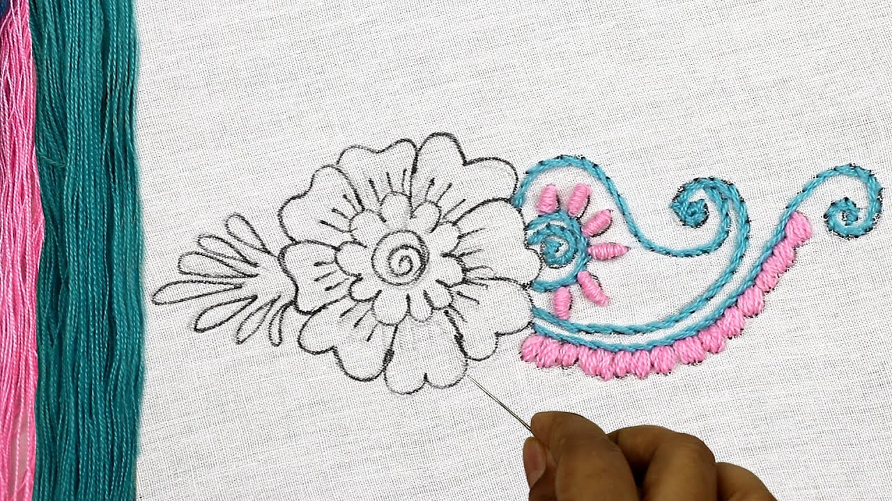 Navratri Special Traditional Hand Embroidery Designs for Pillow Cover / Cushion Covers / Tablecloth