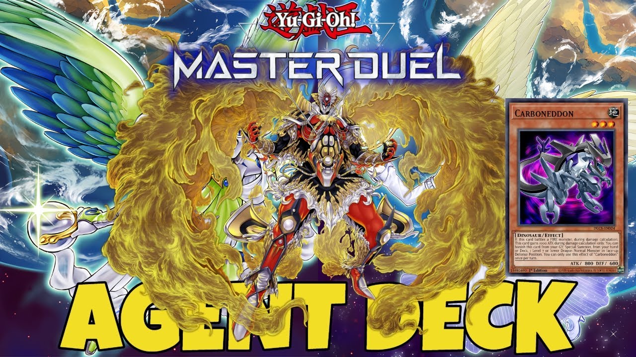 COMBO IDEA : AGENT DECK COMBO ft. CARBONEDDON Yu-Gi-Oh! Master Duel