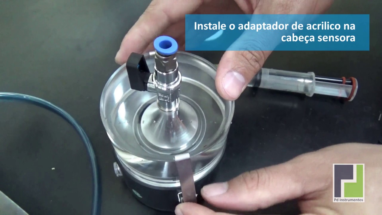 HYPROP Parte 2 Refilando com bomba vácuo