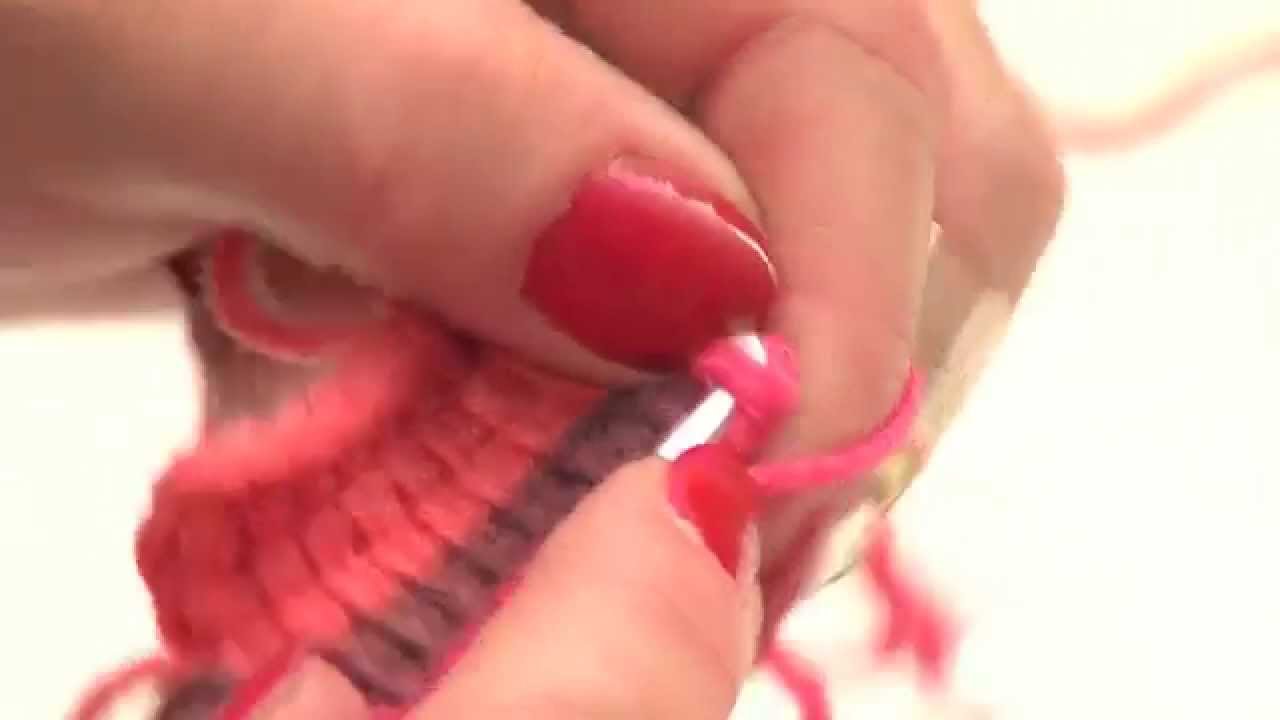 Crochet tunisien : les rayures de couleur - L'atelier Edisaxe