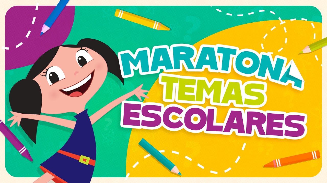 👩‍🏫 MARATONA TEMAS ESCOLARES 📚 l O Show da Luna!