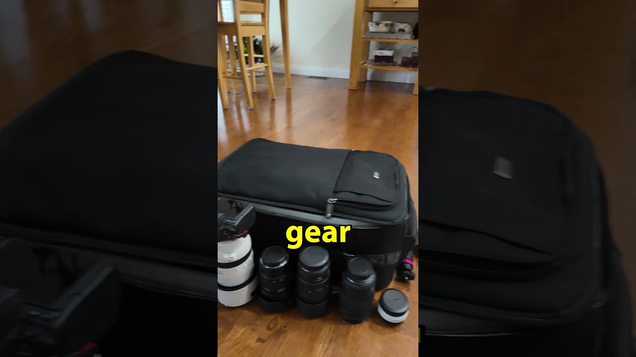 Think Tank Bag Fits WAY More Gear Than You Think!