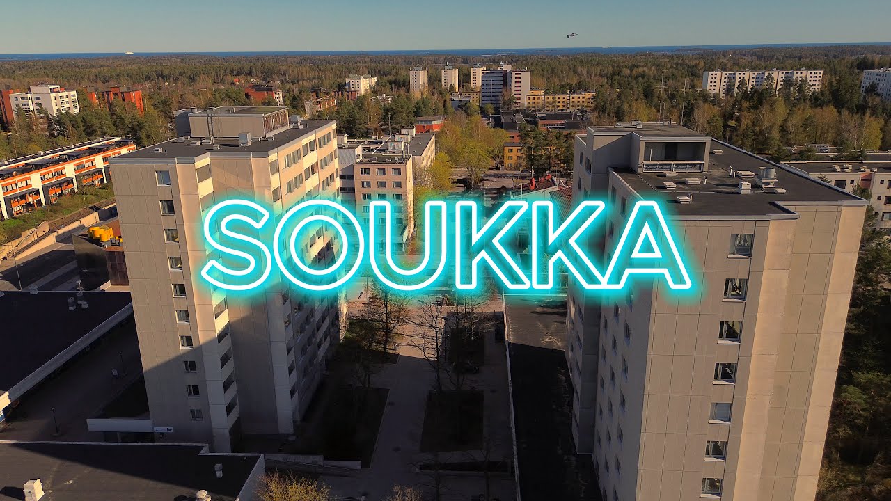 Drone Flight in Soukka Espoo Finland | Drone Video 4K | Dji Mini 3