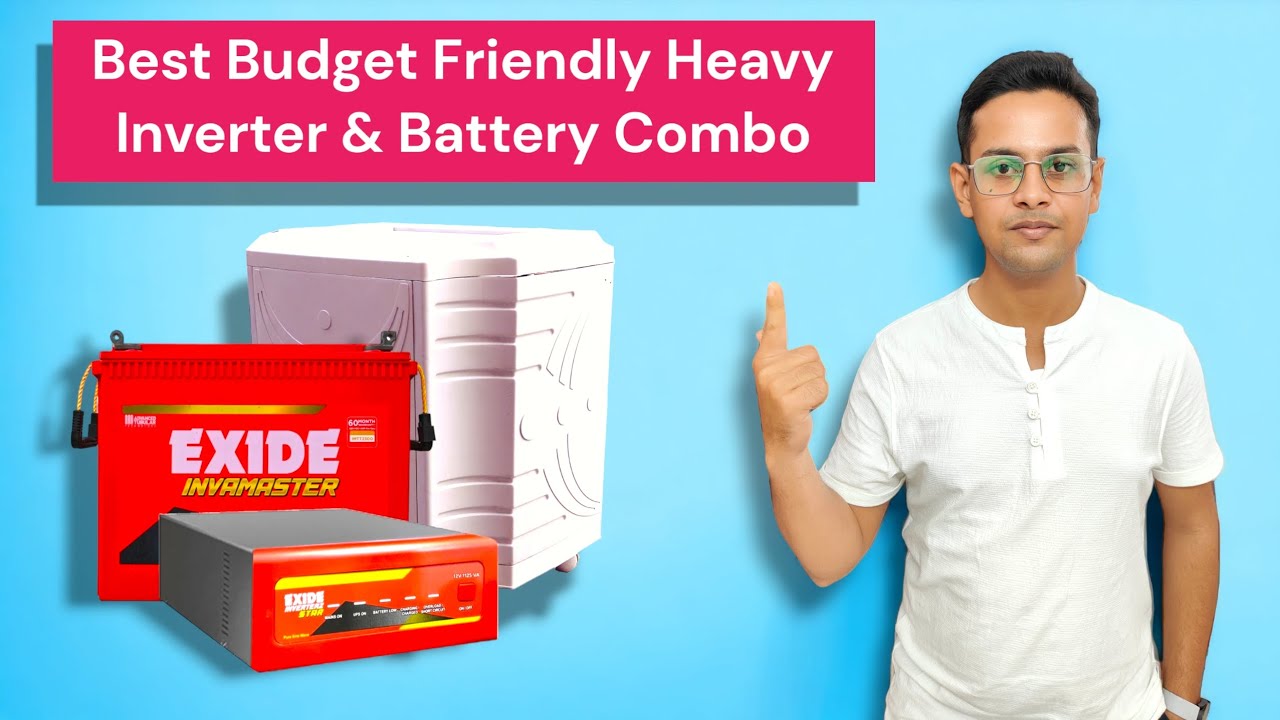 Best Budget Friendly Heavy Inverter Battery Combo | Best inverter battery for home