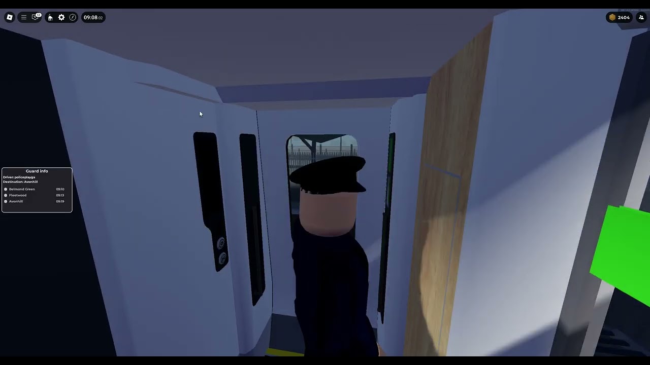 Roblox British Railway Guard a class 802 Freston Junction to Avonhill