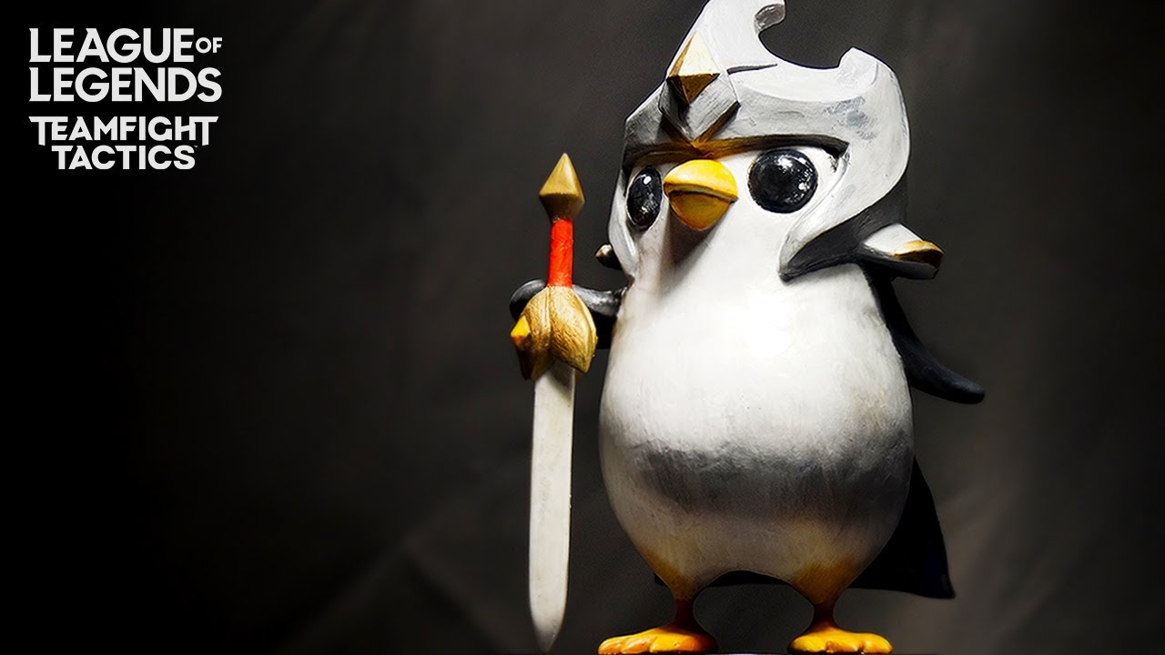 펭구 만들기 / Making Pengu Statue - LOL TFT