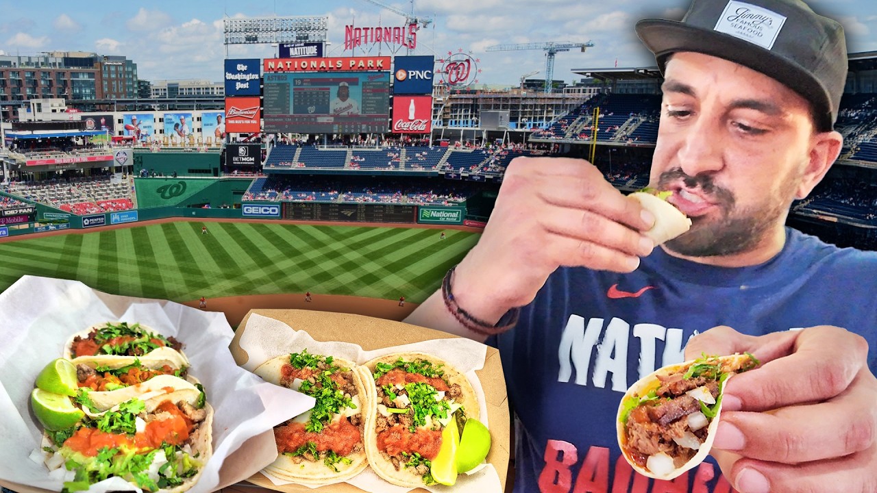 Famous food spots at the Nationals Stadium