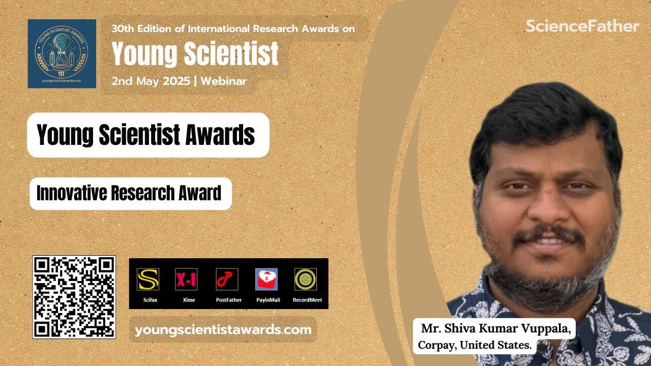Mr. Shiva Kumar Vuppala | Corpay | United States | Innovative Research Award