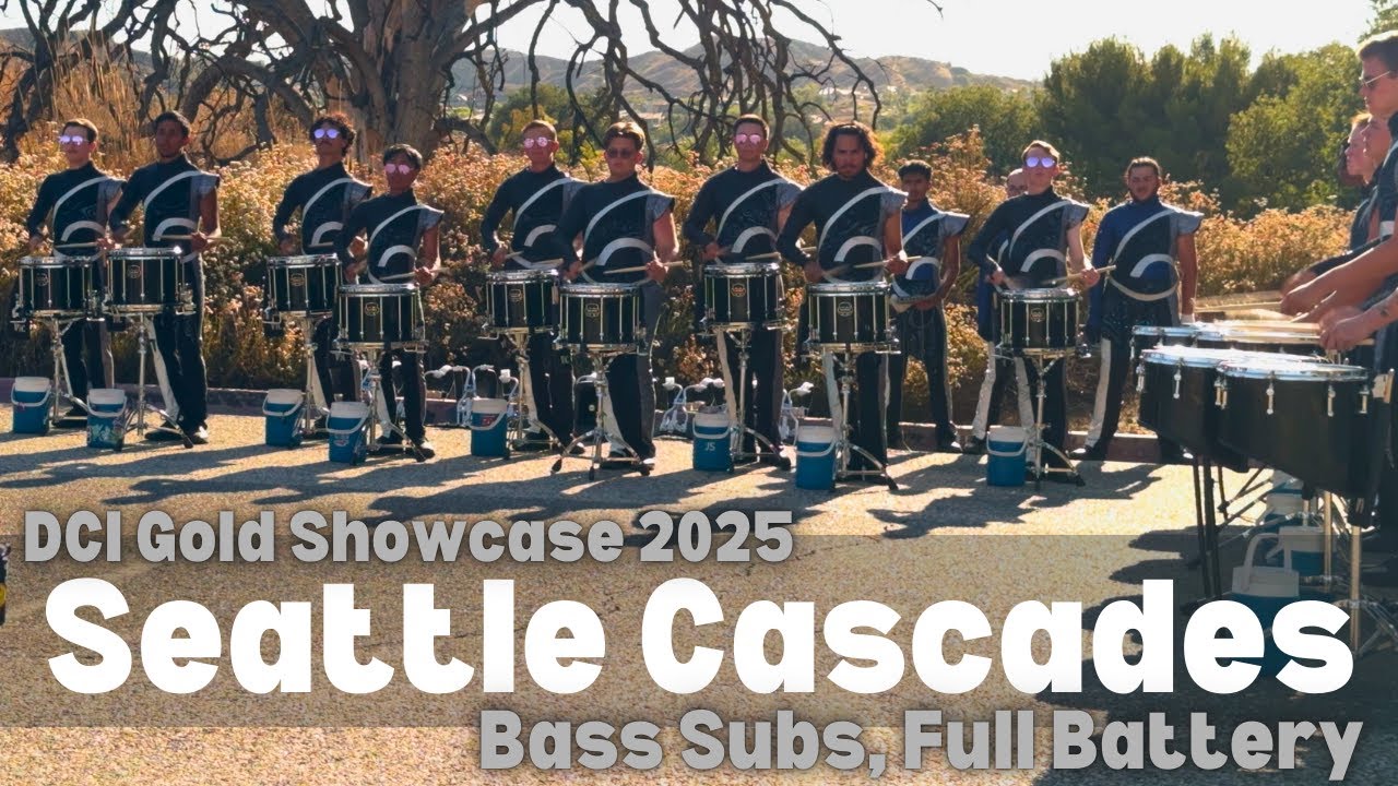 Seattle Cascades Battery 2025 - In the Lot @ DCI Gold Showcase