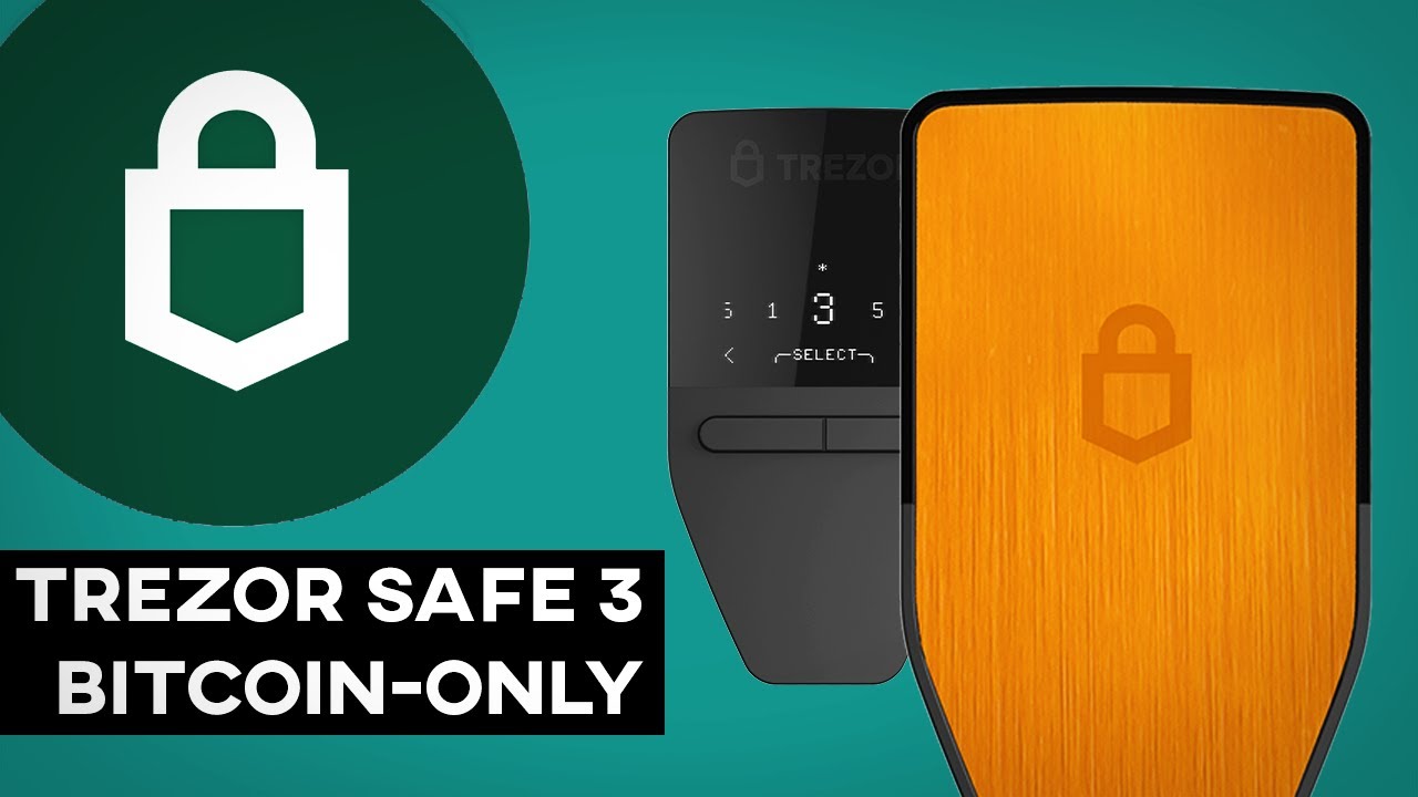 Trezor Safe 3 [Bitcoin-only] Wallet Tutorial | Step-by-Step Guide for Beginners