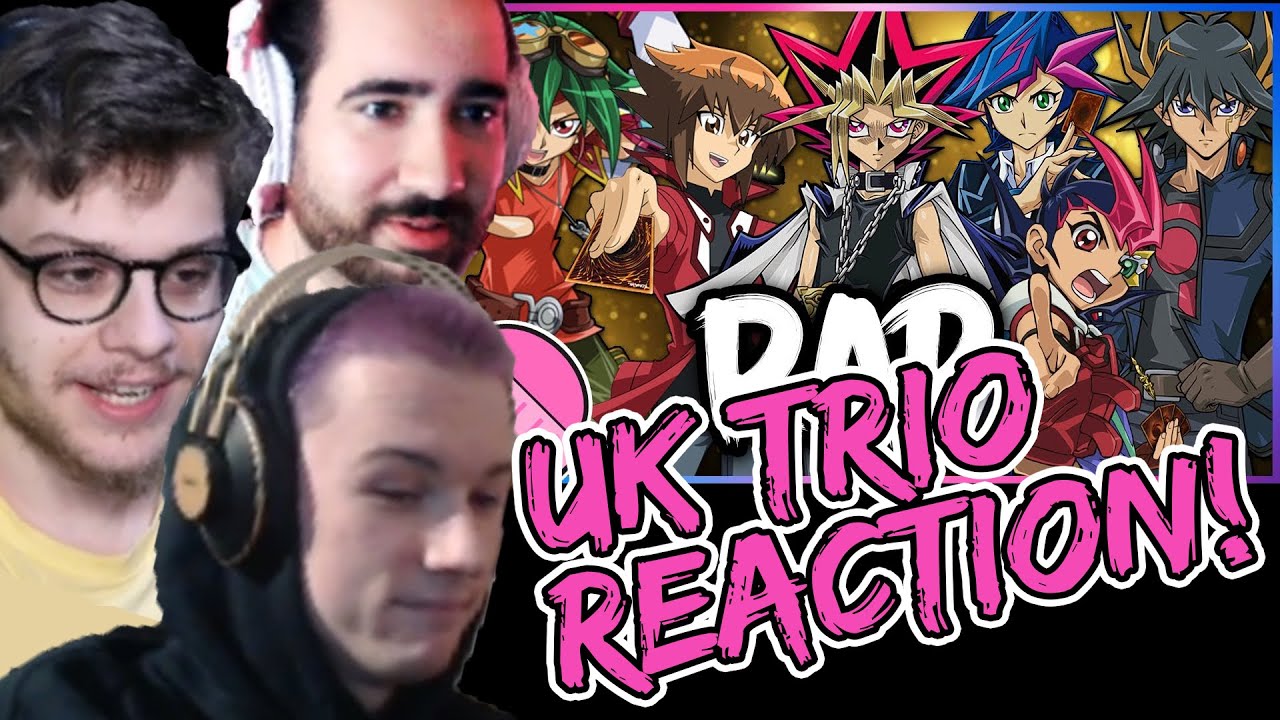 UK Trio Reacts to GameboyJones - Yu-Gi-Oh Rap Cypher ft. NoneLikeJoshua, VGRB, and more!
