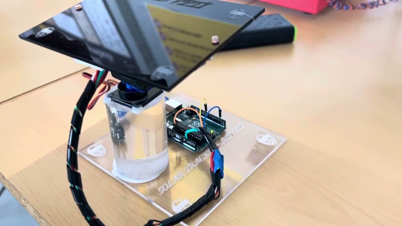 Automatic solar tracking system using Arduino