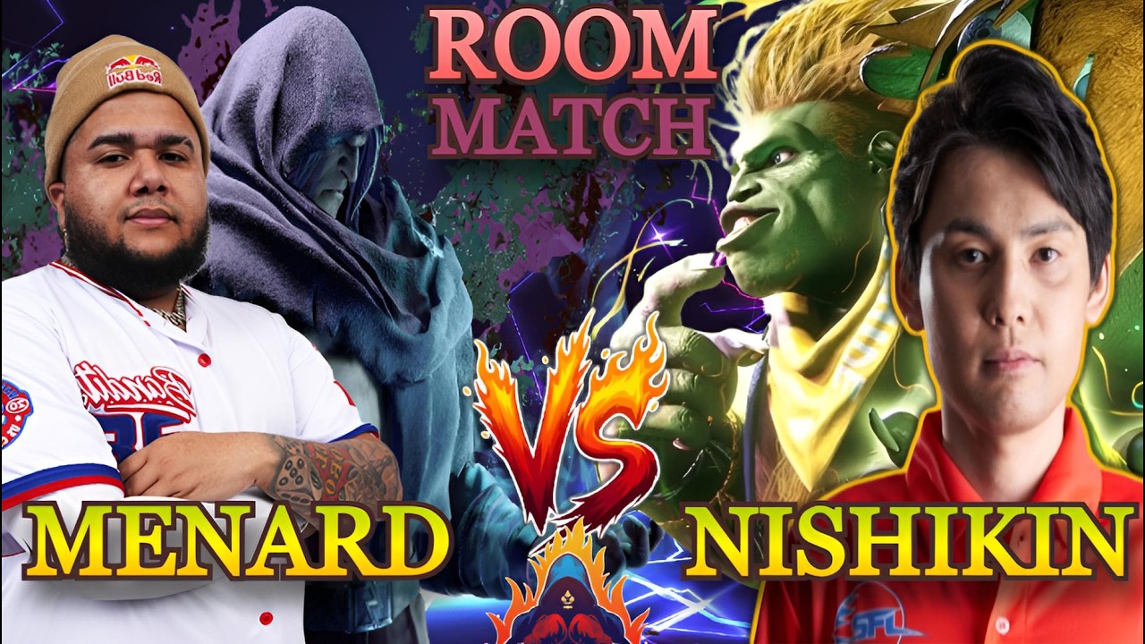 🔥SF6➤ MenaRD (Bison) Vs Nishikin (Blanka)➤ HL🔥