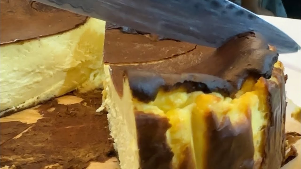 Basque Burnt Cheesecake- (Blender Edition)