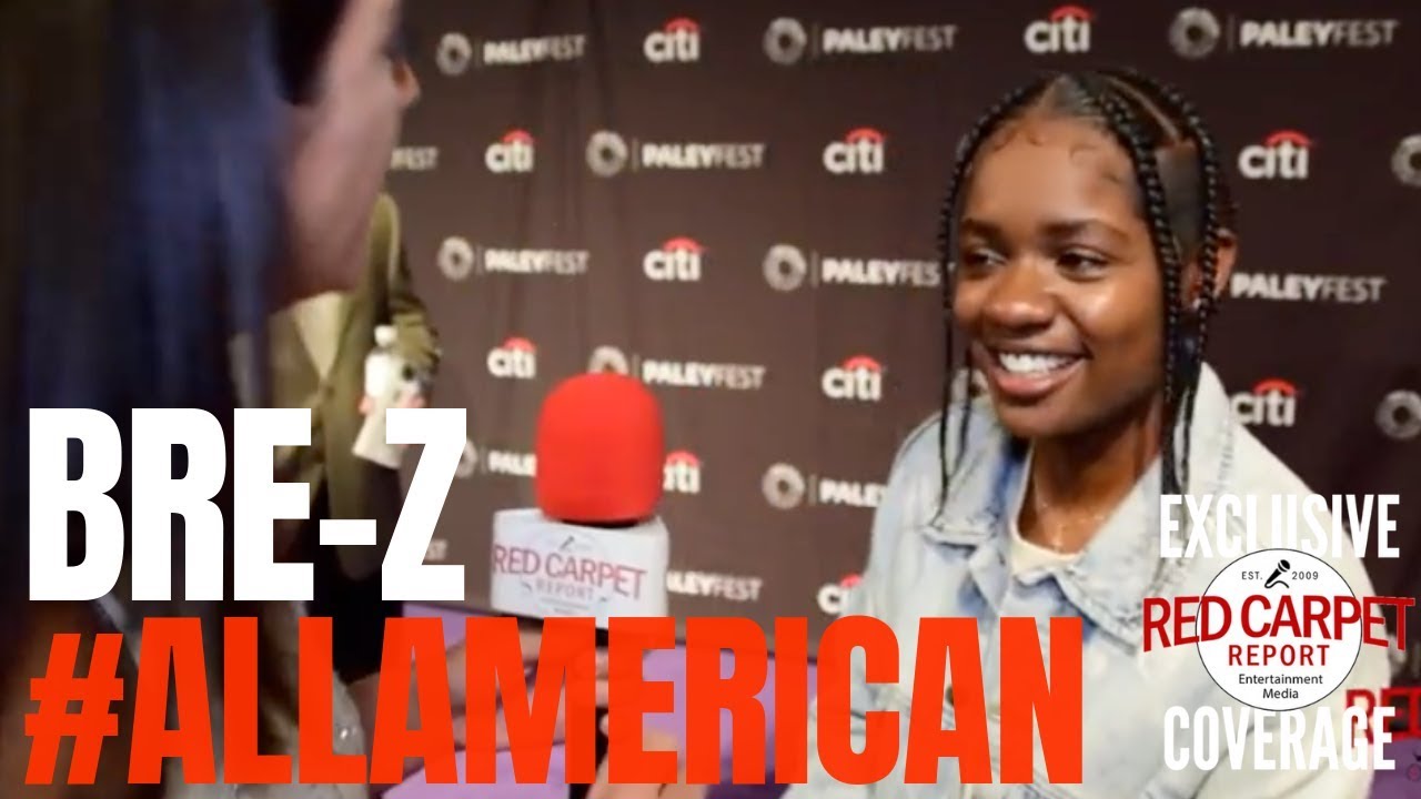 Bre-Z interviewed at #AllAmerican's 2018 #PaleyFest Fall TV Preview #TheCW