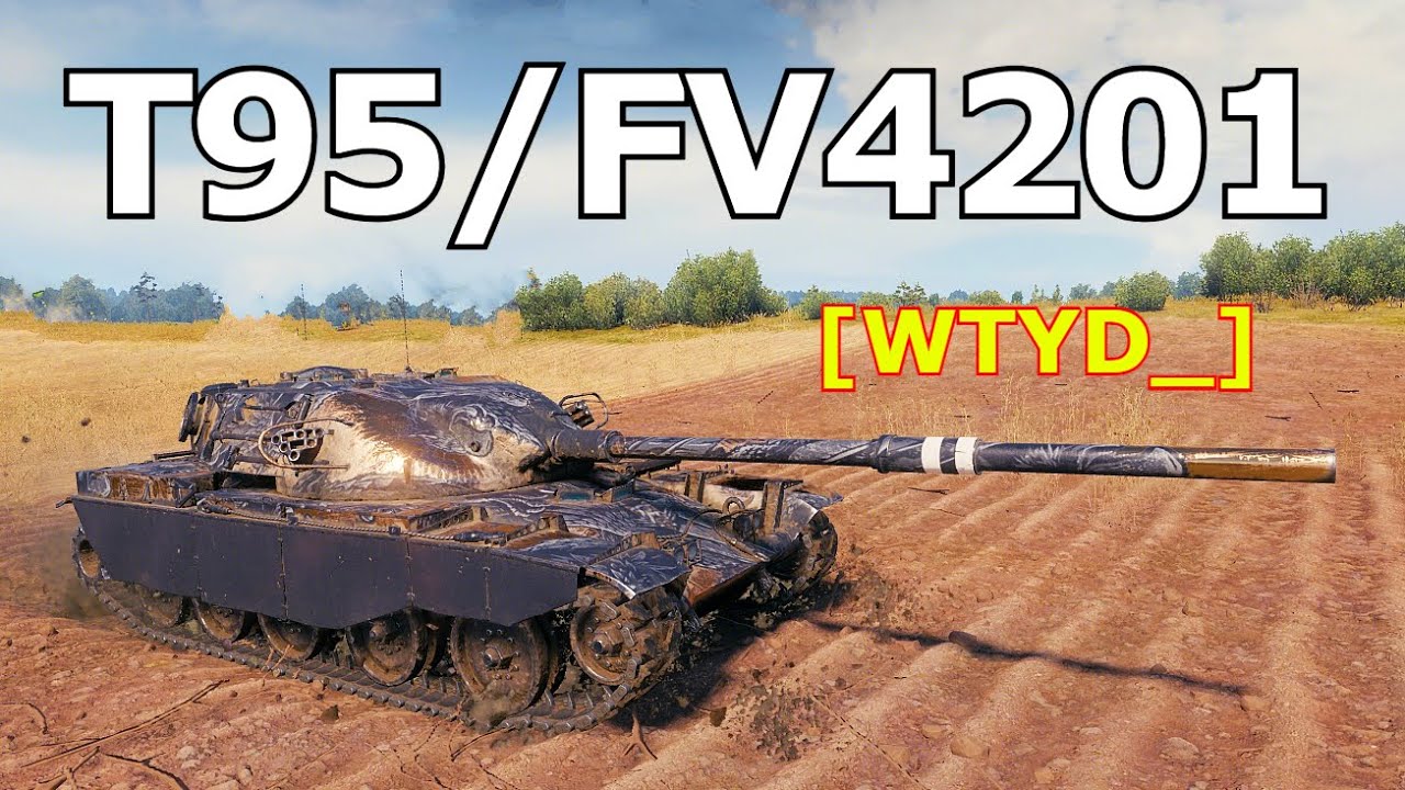 World of Tanks T95/FV4201 Chieftain - 3 Kills 11,7K Damage