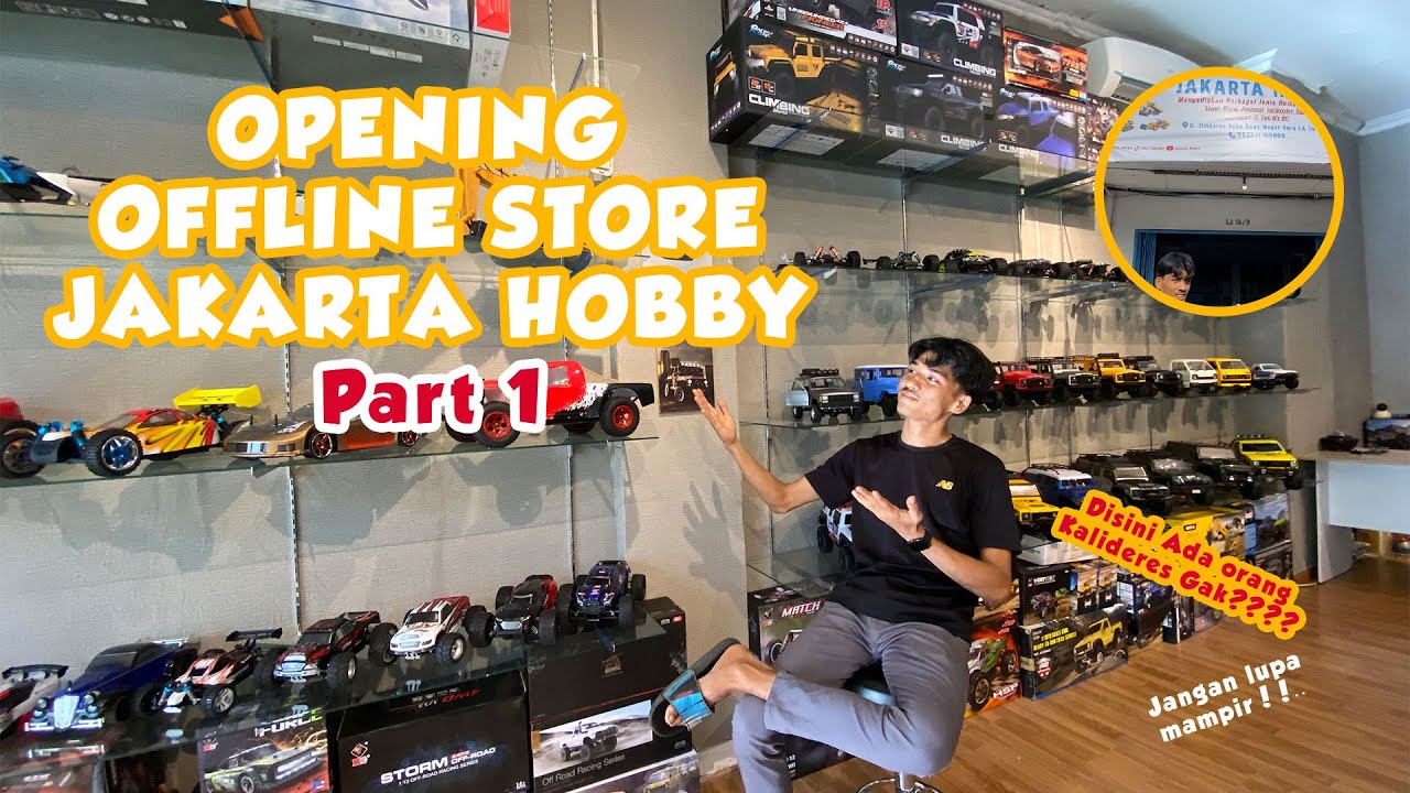 Opening Offline Store JAKARTA HOBBY~PART 1