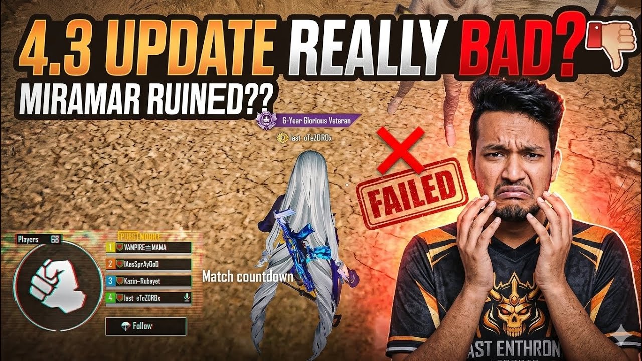 4.3 update Gameplay | PUBGM | nubZORO YT #subscribemychannel #viral 