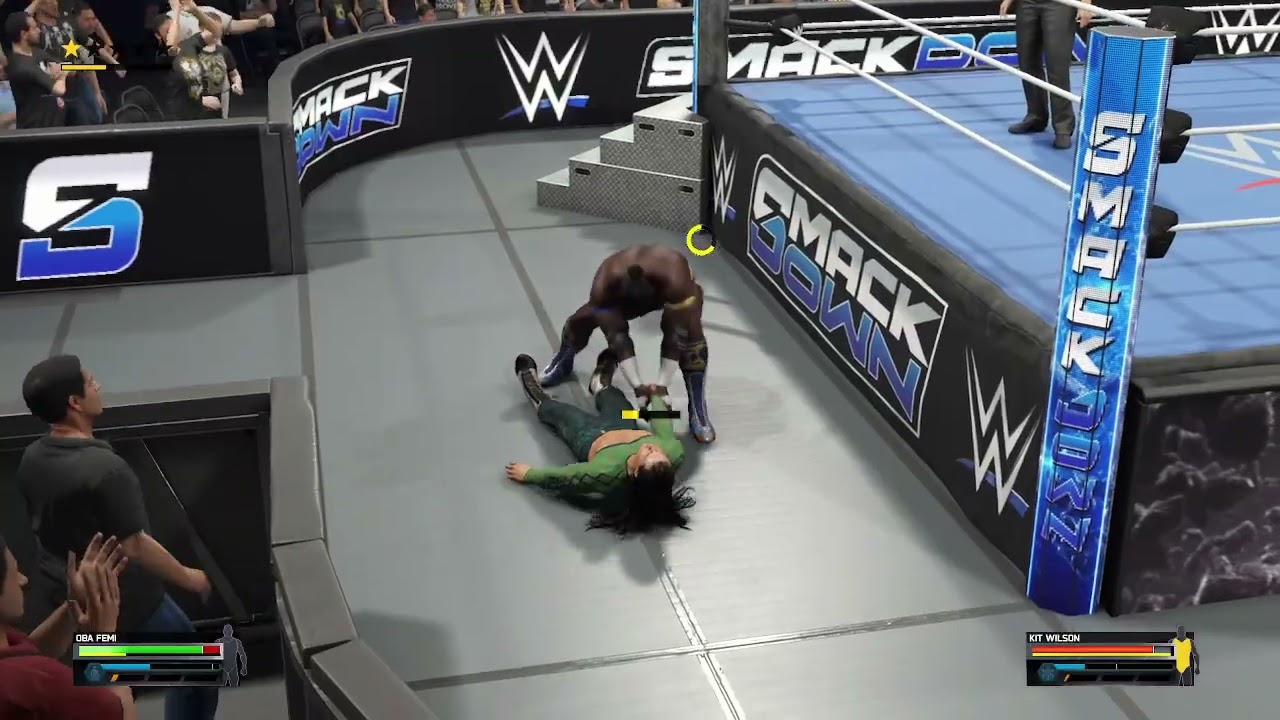 wwe 2k25 oba femi vs kit wilson