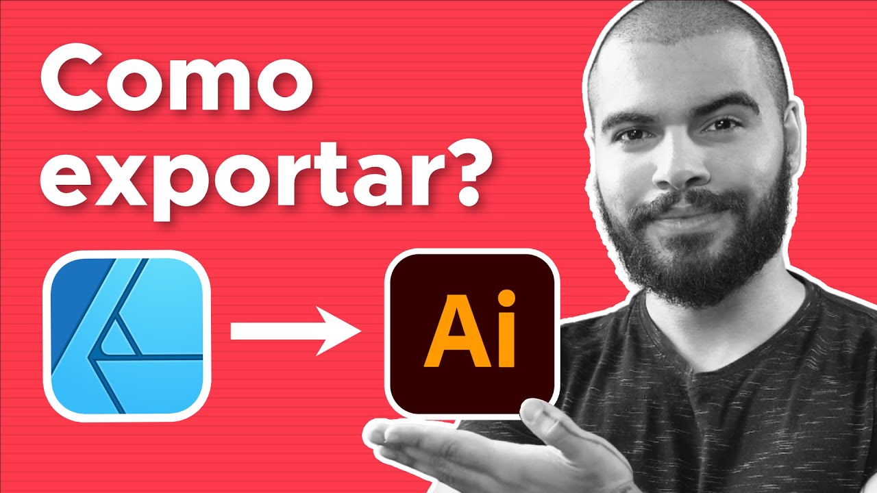 Evite esses erros! Exportando projeto AFFINITY para ILLUSTRATOR!