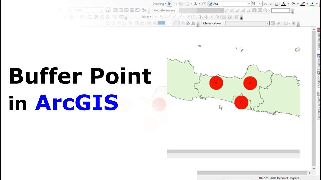 Buffer Point in ArcGIS