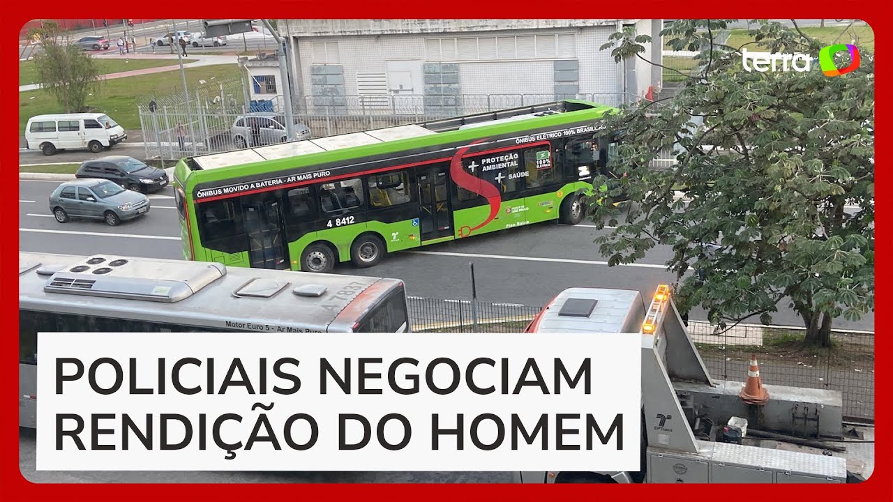 Motorista de ônibus é feito refém em Itaquera, na zona leste de São Paulo