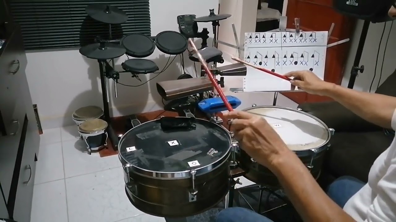 Ritmo de Chachacha en el Timbal