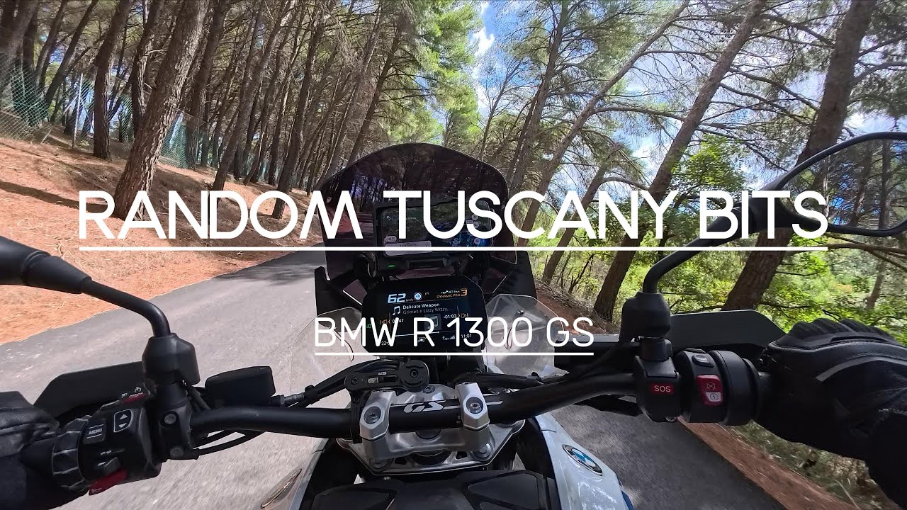 Random Tuscany Bits - BMW R 1300 GS