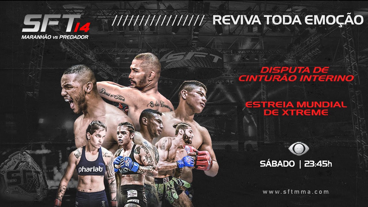 Reviva toda a emo&ccedil;&atilde;o do SFT 14 na tela da BAND. Disputa de cintur&atilde;o. MMA XTREME