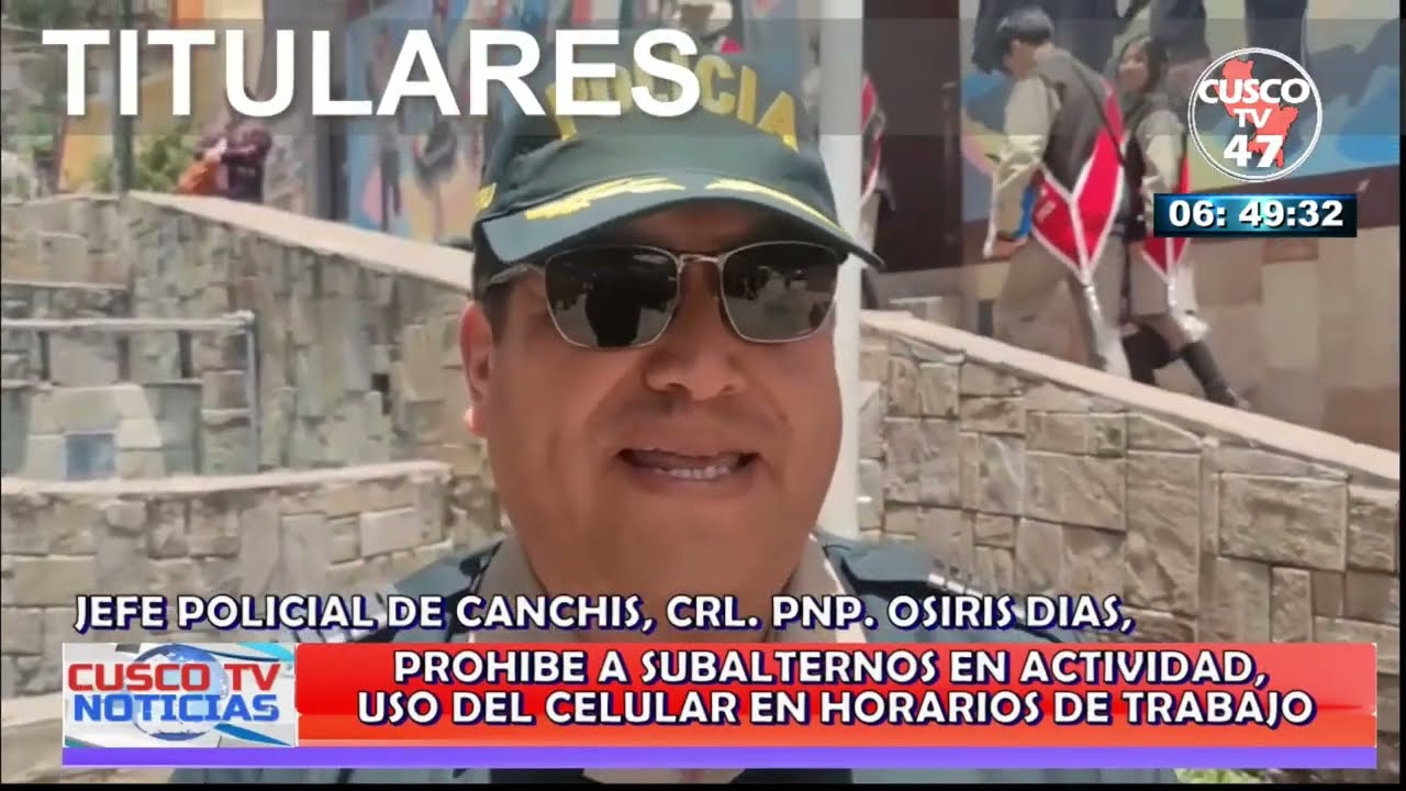 Prensa Al Día Cusco Tv Canal 47CUSCOTV NOTICIAS #envivo con: Carlos Cuaresma