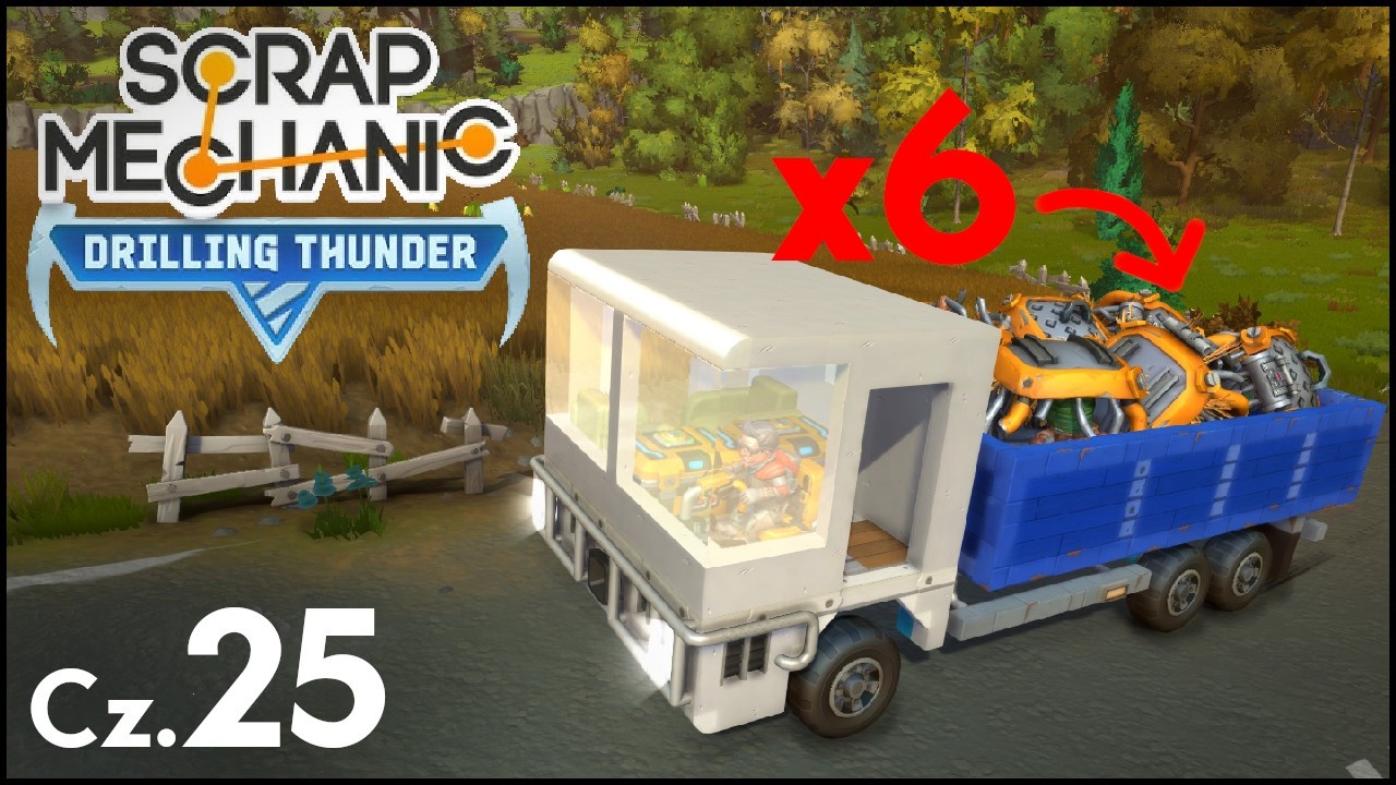 Zbieram dziadk&oacute;w po mapie | Scrap Mechanic 1.0 cz.25