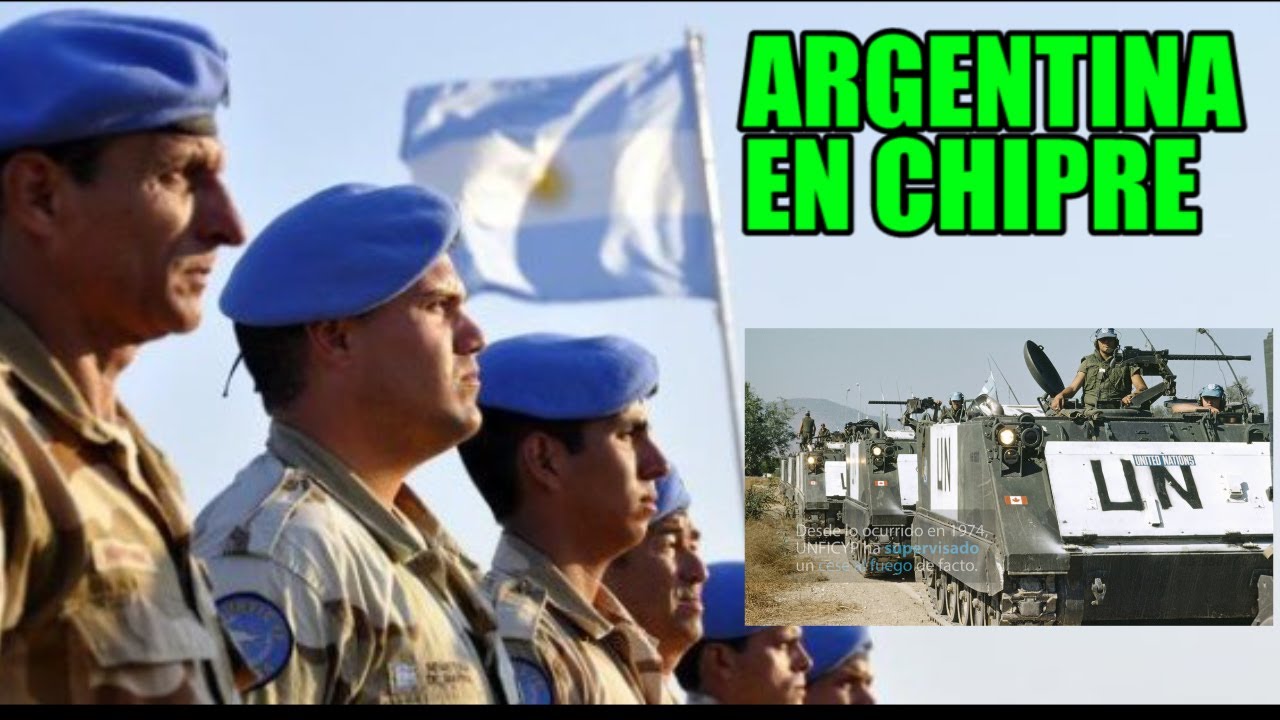 El peligroso trabajo de las tropas Argentinas en Chipre