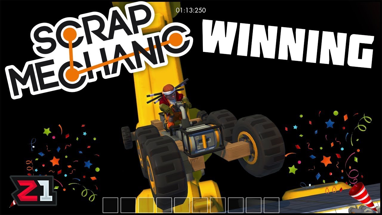 Scrap Mechanic Episode 1 ! Beginning Challenges! | Z1 Gaming