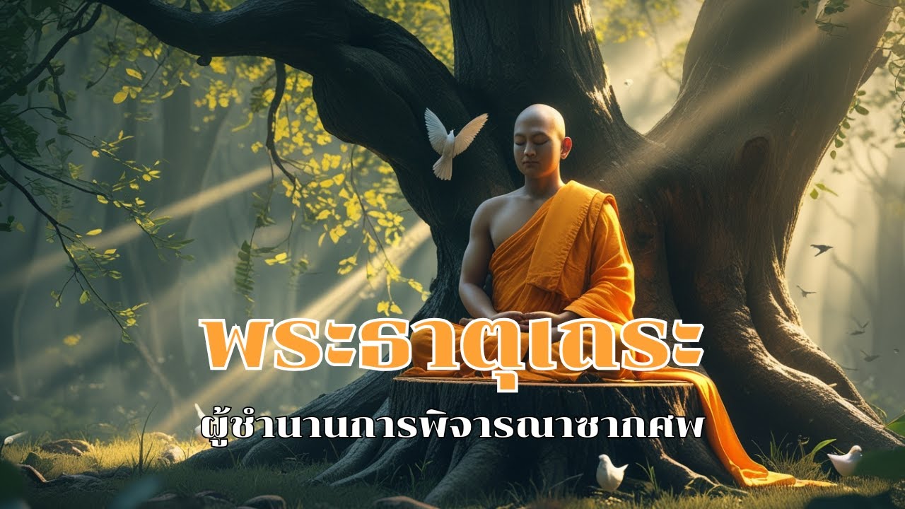 พระธาตุเถระ - ผู้สอนอสุภะกรรมฐาน การพิจารณาซากศพ | พุทธประวัติ