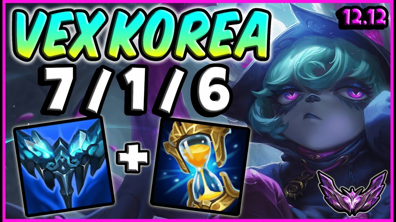 Vex MID vs Akali | Korea Master Patch 12.12 | Season 12 ✅